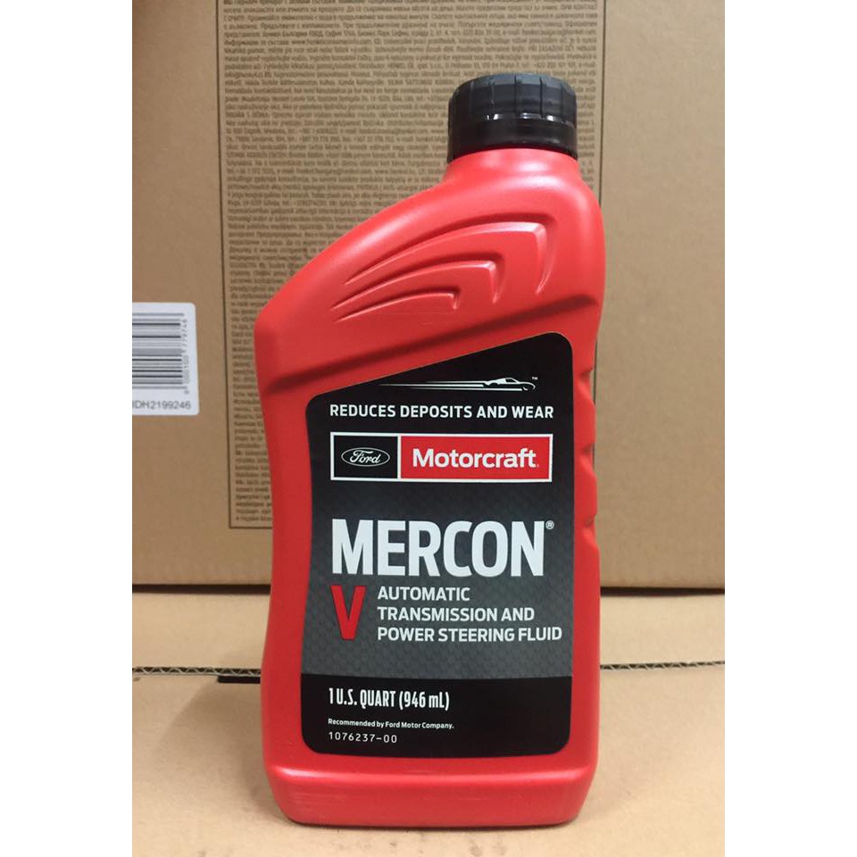 Ford motorcraft mercon v