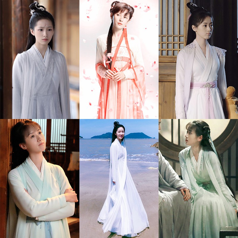 熱銷 影視古裝琉璃美人煞同款古裝女漢服襦裙仙女服飄逸女古裝演出服 蝦皮購物