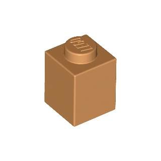Lego 樂高 中間膚色 牛奶糖色 1x1 顆粒 基本磚 顆粒磚 3005