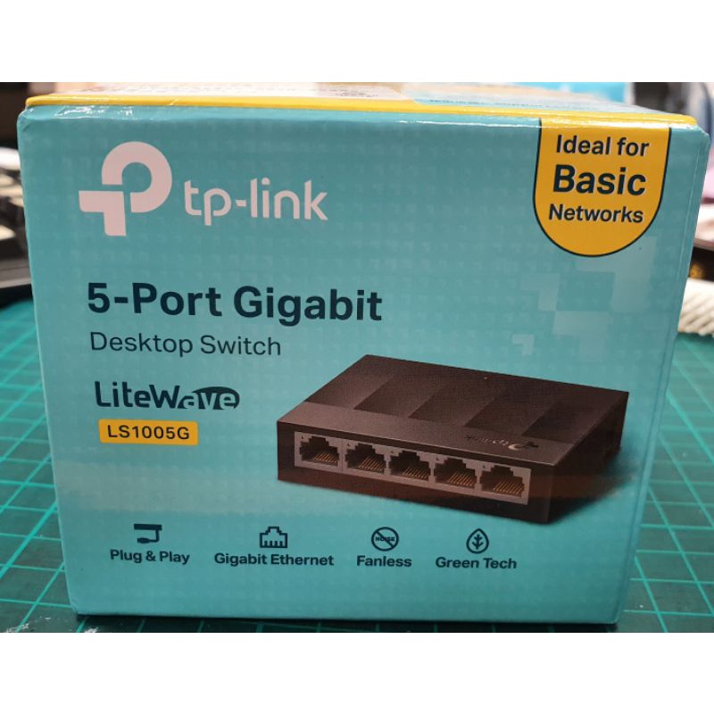 5-Port Gigabit網路交換器