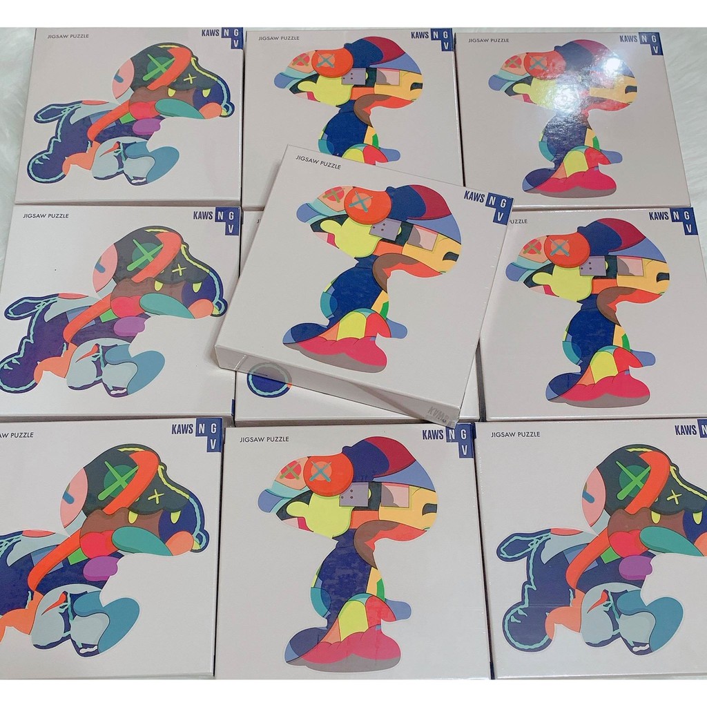 【Basa Sneaker】KAWS NGV Snoopy Puzzle 墨爾本展覽限定拼圖