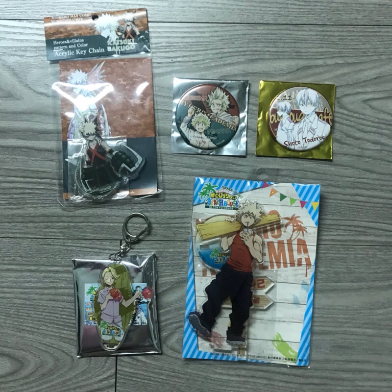 我的英雄學院 文房具cafe 海之家 東急HANDS 吊飾 立牌 徽章 爆豪勝己 轟焦凍 綠谷出久 切島銳兒郎 青山優雅
