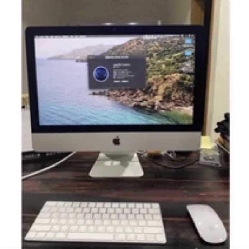 iMac 2015 late 1tb 21.5吋+無線蘋果鍵盤+滑鼠