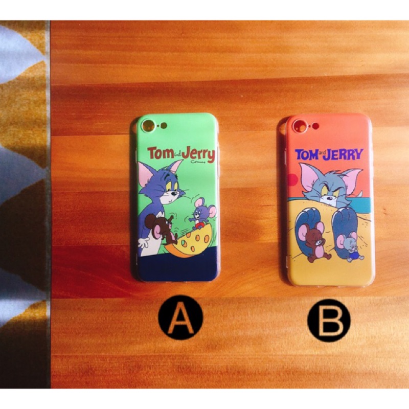 🎉(現貨）iphone7/8/7plus/8plus/ix 貓和老鼠🐭 TomandJerry 搞怪 童趣 手機殼