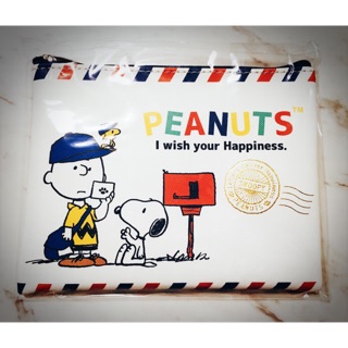 日本郵便局限定 PEANUTS系列 史努比 Snoopy 收納包 化妝包 筆袋 文具包