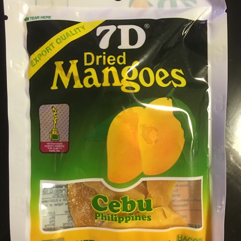 預購～菲律賓7D芒果乾三包響應蝦皮免運費特惠組200