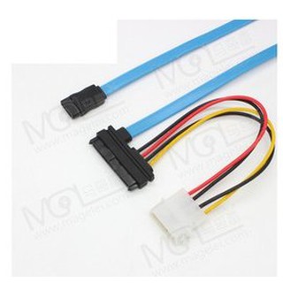 SAS轉SATA 29P-SATA 數據線 硬碟線 排線 轉接線 (70CM)