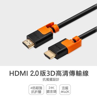 ♬【群加 Powersync】HDMI 2.0版 3D數位 高清抗搖擺 影音傳輸線 1.5米 CAVHEARM0015