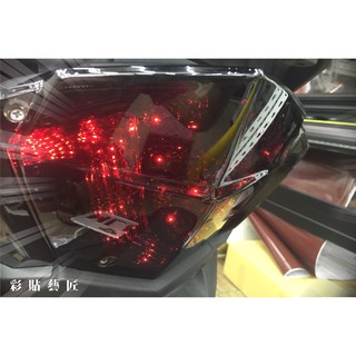 彩貼藝匠 Fighter 6 悍將六代 尾燈 保護膜 OMS歐馬斯｜3M品牌 TPU犀牛皮自體修復膜 幻彩 防刮 抗UV