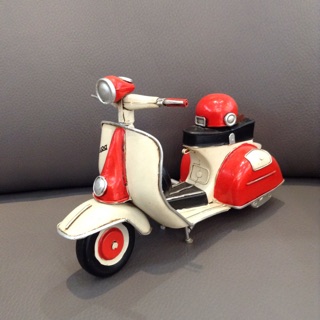 偉士牌造型模型機車 裝飾品 擺飾品