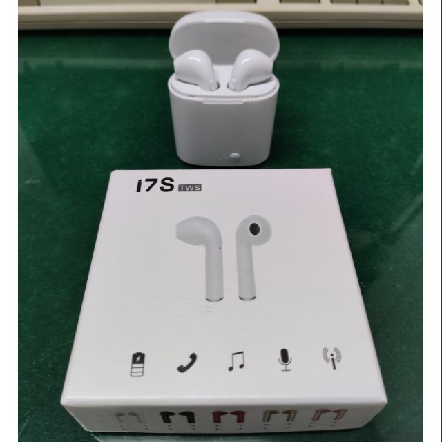 （二手，不能蓄電）TWS 藍芽耳機 i7s 現貨 便宜出售