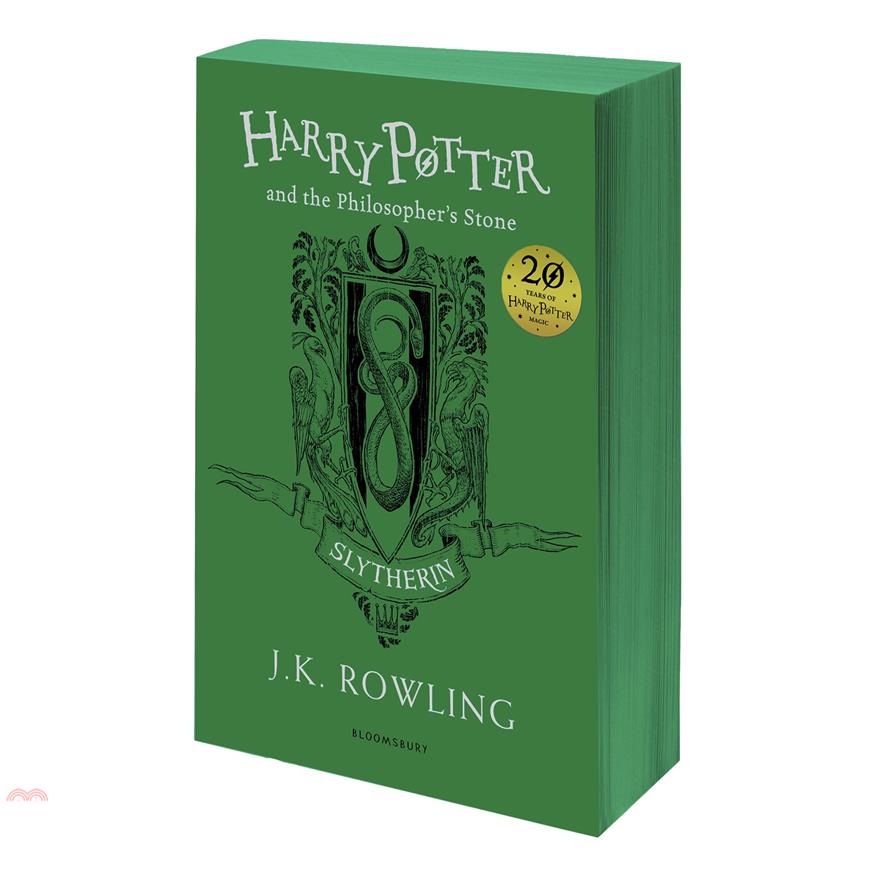 Harry Potter Philos Stone Slytherin Ed【金石堂、博客來熱銷】