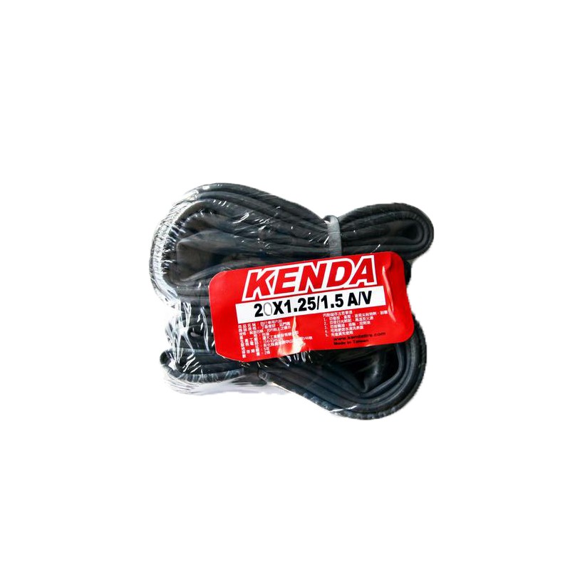 KENDA 建大內胎20吋 (20x1.25-1.5 美式氣嘴36mm一輪份)[05109994]【飛輪單車】