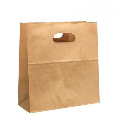含稅 丸孔提袋8種規格可選 牛皮手提紙袋牛皮紙袋提把手提袋環保提袋麵包袋食物袋外帶紙袋壯 蝦皮購物