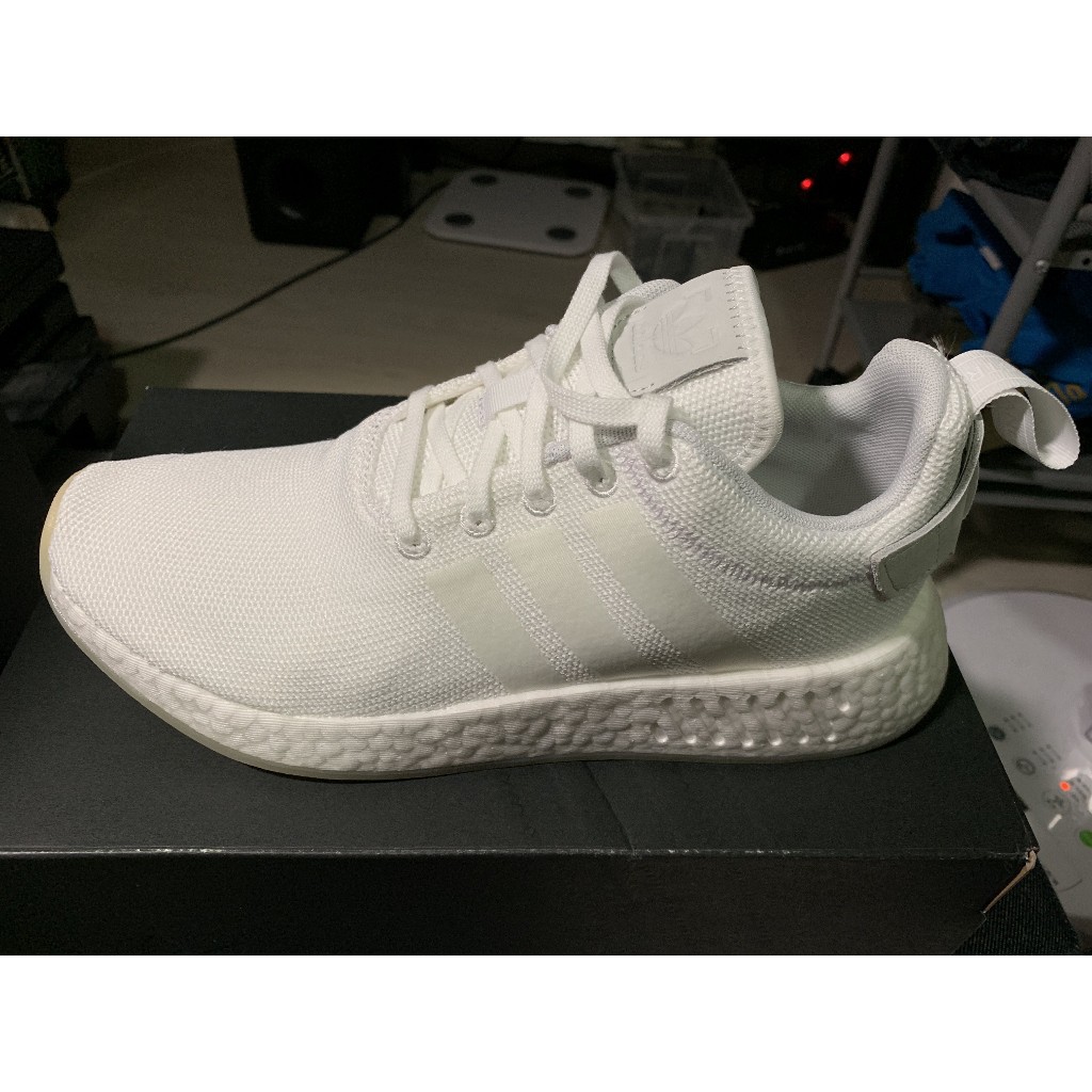 [原廠正品] Adidas NMD_R2 US 8 白色