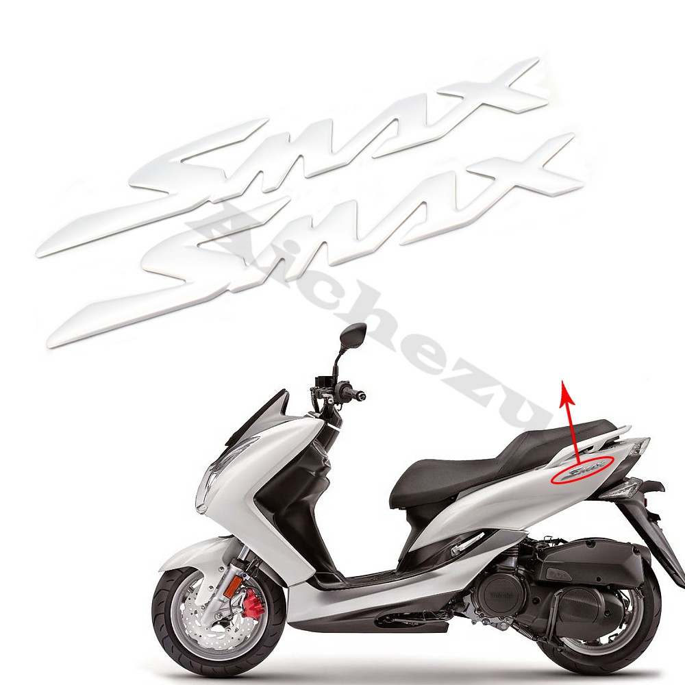 摩托車3D徽章 徽章貼紙 燃油箱貼紙裝飾套件 側面徽標 SMAX貼紙 適用於Yamaha 雅馬哈SMAX SMAX155