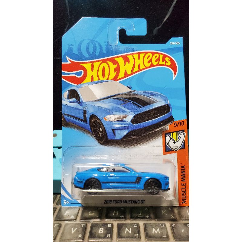 1/64 Hot wheels 風火輪 Ford mustang GT 福特 野馬 跑車 模型車 小汽車 2018