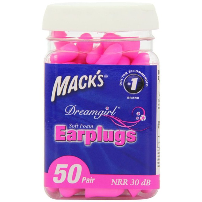 *安妮精品* Mack's Dreamgirl Soft Foam Earplugs女用耳塞 50對入(NRR 30)