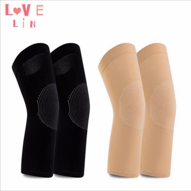 【lovelin】夏季空調薄款絲襪襪護膝腿襪針織老寒腿護護護膝