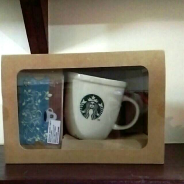 STARBUCKS® 星巴克禮盒組  6oz馬克杯 隨行卡