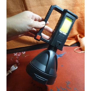 L-832 Glare charging hand lamp 多功能充電式Led手電筒，附立架