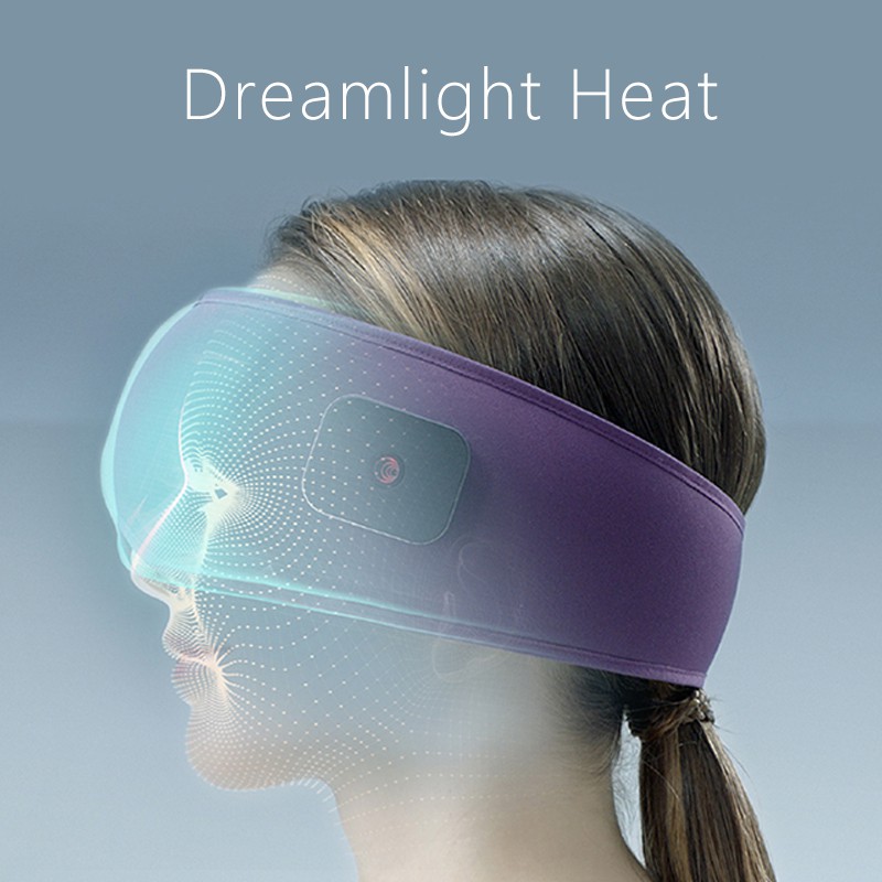 《吉星》美國 Dreamlight Heat | 智能眼罩 石墨烯溫感加熱 遮光助眠系統