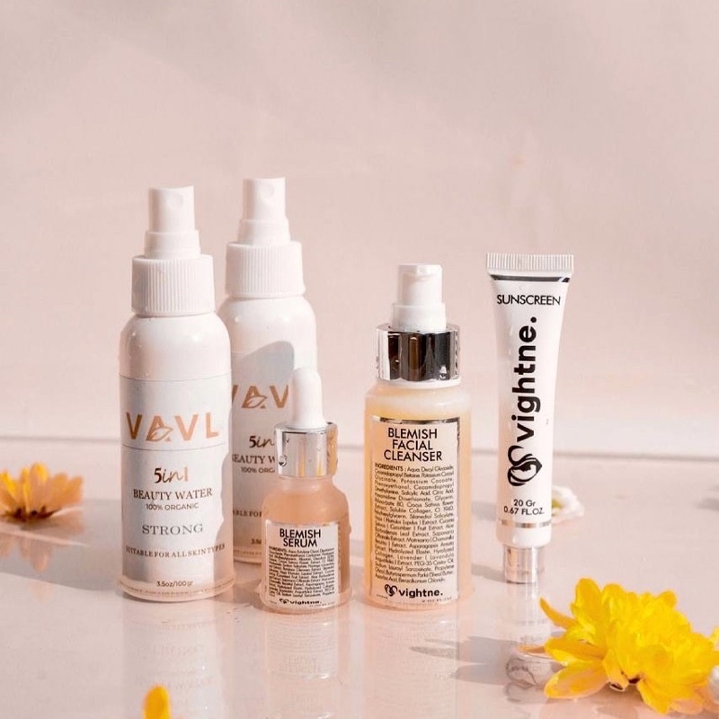 Vavl Beauty Series - Beauty Water | Blemish Serum | Suncreen