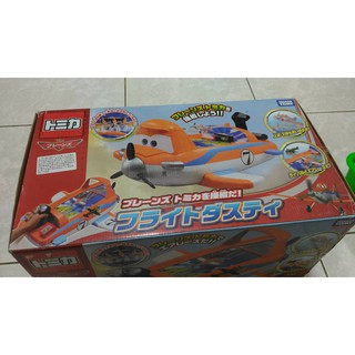 多美飛機總動員德思奇收納飛機組 小小機師 tomica tomy