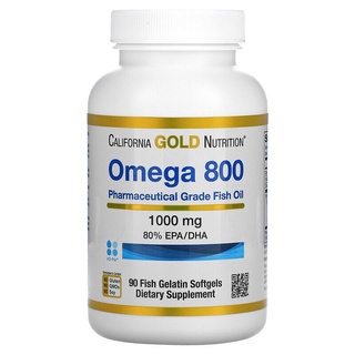 美國代訂California Gold Omega 800 80%rTG魚油 90粒(KD-PÜR®)自用食品委託服務