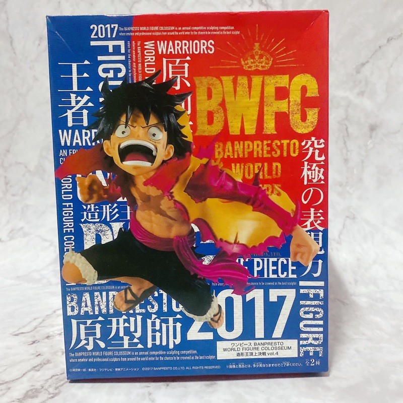 現貨高品質港版 海賊王 BWFC 世界大賽 造型王 頂上決戰 Vol.4 魯夫