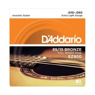 【【蘋果樂器】】No.332全新 D'addario DAddario 民謠吉他弦,鋼弦,EZ-900,EZ900,特價