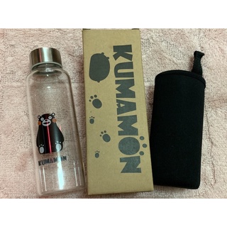 （全新）KUMAMON玻璃壺 熊本熊 酷MA萌 380ML