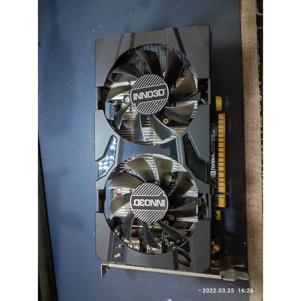 INNO3D GTX1050TI 4G 過測良品顯卡