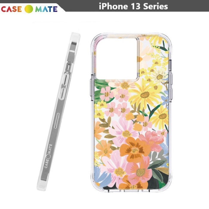 美國Case-Mate iPhone 13 12 Pro Max Rifle Paper Co.聯名款防摔抗菌手機保護殼