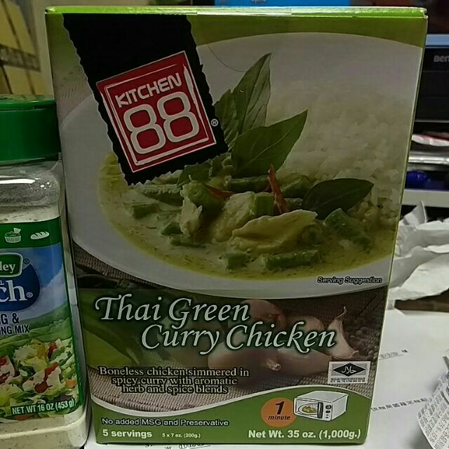 田園粉+泰式綠咖哩雞肉調理包