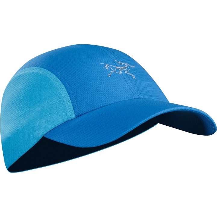 【台灣黑熊】加拿大 ARC'TERYX 始祖鳥 Accelero Cap 防曬帽 遮陽帽 鴨舌帽 8363 婆羅洲海藍