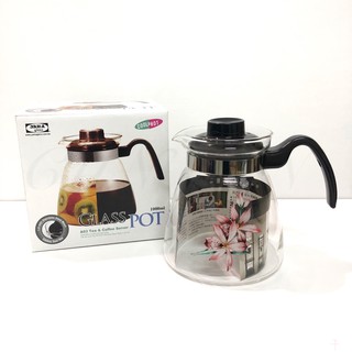 『尋貨』亞美耐熱玻璃壺 1000ml 1500ml 2000ml 泡茶壺 花茶壺 冷水壺 玻璃壺 耐熱玻璃壺
