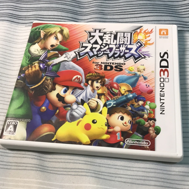 3DS 遊戲 任天堂 明星大亂鬥 大亂鬥 二手日版