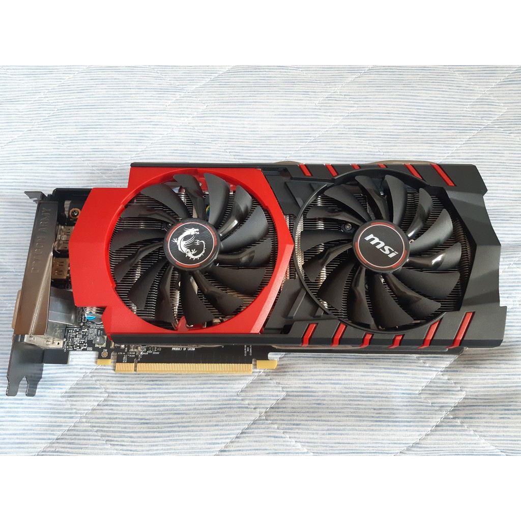 微星MSI GTX970 GAMING 4G紅龍