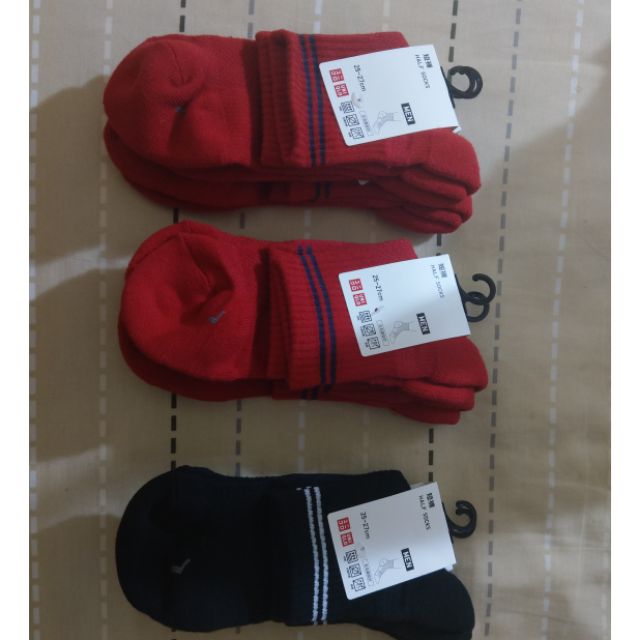 Uniqlo 優衣庫 短襪 half socks 25-27cm