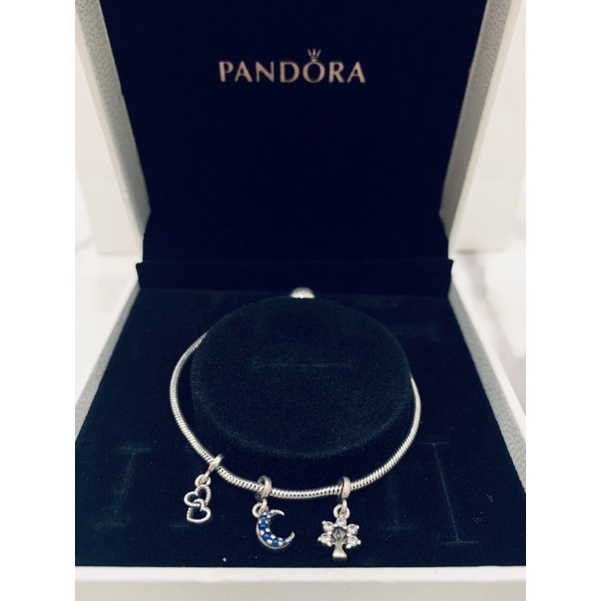 《二手正品》Pandora 純銀手鍊串飾