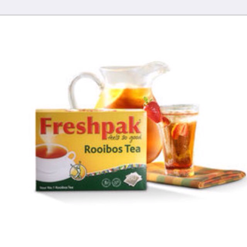 ☆禾興嚴選進口☆【Freshpak】南非國寶茶(RooibosTea) 1盒 (80茶包)