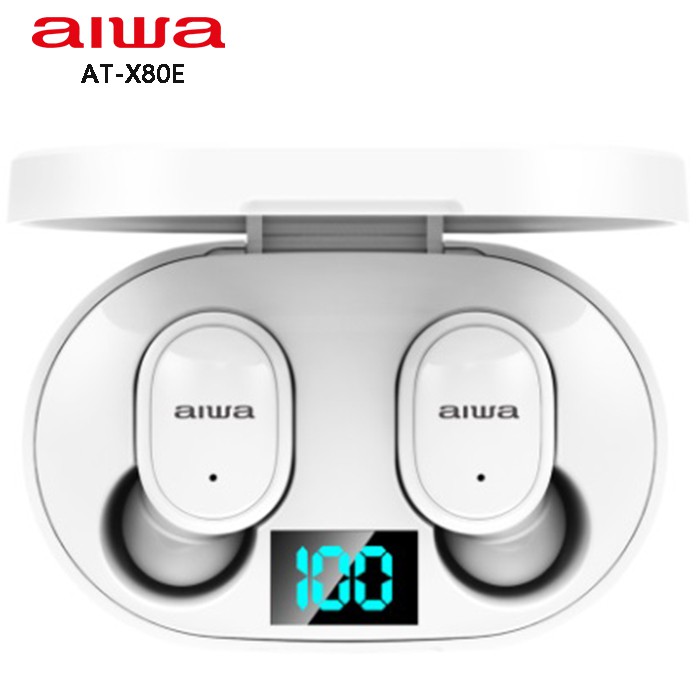 AIWA 愛華 AT-X80T 真無線藍芽耳機 (個性潮牌3C館)