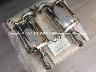 《宏沅國際》日本原裝進口 SUBARU 森林人專用 STI 尾段排氣管