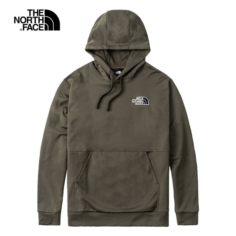 The North Face EXPLORATION PULLOVER 男 連帽上衣 墨綠 NF0A5B2Z21L