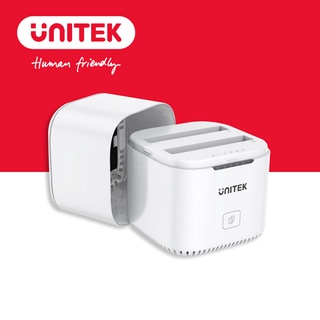 UNITEK USB3.0雙槽硬碟外接盒2.5吋(離線複製功能)(附蓋子)(Y-S1105A)