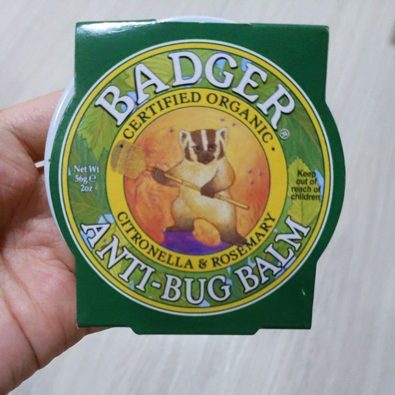 Badger 貝吉獾 防蚊(蟲)膏 anti-bug balm 56g(大容量版)