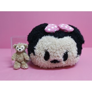 🌸Dona代購🌸現貨 日本正版 超大隻迪士尼 tsum 米老鼠米妮粉紅白點點洋裝 娃娃/抱枕/玩偶 F051