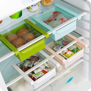 現貨廚房用品用具冰箱內部收納架抽屜隔板分層架塑膠架子創意多功能置物架