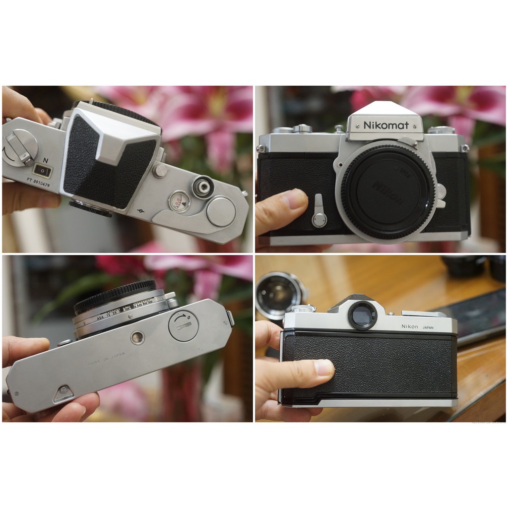 漂亮尼康Nikon FTN銀黑機EL 黑機加購白嘴NIKKOR-S.C. 50mm & 35mm標準 漂亮尼康Nikon FTN銀黑機EL 黑機加購白嘴NIKKOR-S.C. 50mm & 35mm標準